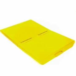 Best Pirce 🔔 Hinged Lid for 1/2 Cu. Yd. Global Industrial™ Self-Dumping Hopper, Yellow 🥰