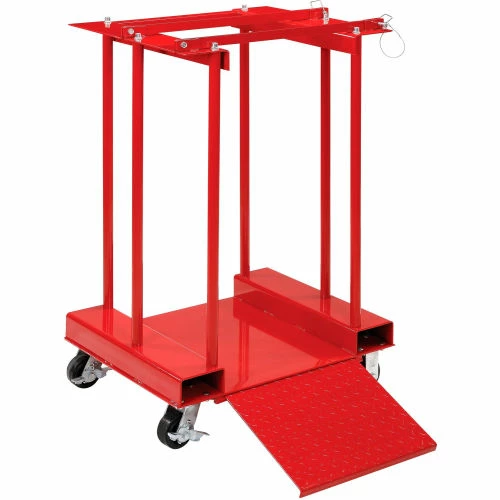 Promo 👍 Global Industrial™ Forkliftable Cylinder Storage Caddy, Mobile For 4 Cylinders 🎁 4 Promo 👍 Global Industrial™ Forkliftable Cylinder Storage Caddy, Mobile For 4 Cylinders 🎁 - Image 4