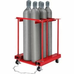 Best reviews of 🧨 Global Industrial™ Forkliftable Cylinder Storage Caddy, Mobile For 6 Cylinders 🌟