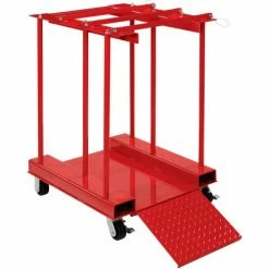 Best reviews of 🧨 Global Industrial™ Forkliftable Cylinder Storage Caddy, Mobile For 6 Cylinders 🌟 -Deals Pallet Trucks Store 270218C 03
