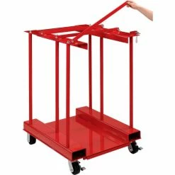 Best reviews of 🧨 Global Industrial™ Forkliftable Cylinder Storage Caddy, Mobile For 6 Cylinders 🌟 -Deals Pallet Trucks Store 270218C 05