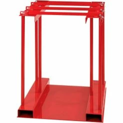 Best deal 🔔 Global Industrial™ Forkliftable Cylinder storage Caddy, Stationary For 6 Cylinders ❤️ -Deals Pallet Trucks Store 270218 12