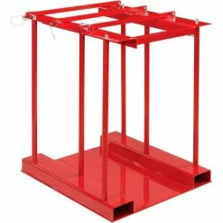 Best deal 🔔 Global Industrial™ Forkliftable Cylinder storage Caddy, Stationary For 6 Cylinders ❤️ -Deals Pallet Trucks Store 270218 14