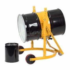 Budget ✔️ Global Industrial™ Mobile Drum Carrier for 55 Gallon Steel Drums - 800 Lb. Capacity 🔔 -Deals Pallet Trucks Store 952800 13