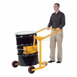 Budget ✔️ Global Industrial™ Mobile Drum Carrier for 55 Gallon Steel Drums - 800 Lb. Capacity 🔔 -Deals Pallet Trucks Store 952800 15