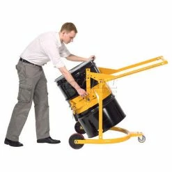 Budget ✔️ Global Industrial™ Mobile Drum Carrier for 55 Gallon Steel Drums - 800 Lb. Capacity 🔔 -Deals Pallet Trucks Store 952800 20