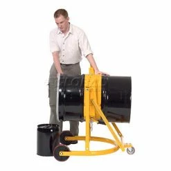 Budget ✔️ Global Industrial™ Mobile Drum Carrier for 55 Gallon Steel Drums - 800 Lb. Capacity 🔔 -Deals Pallet Trucks Store 952800 21