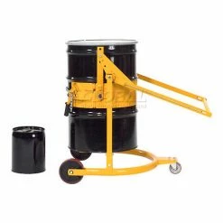 Budget ✔️ Global Industrial™ Mobile Drum Carrier for 55 Gallon Steel Drums - 800 Lb. Capacity 🔔 -Deals Pallet Trucks Store 952800 22