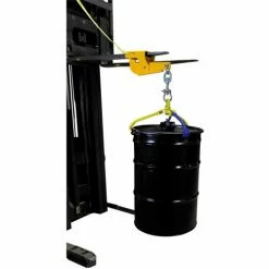 Best Pirce 👍 Vestil Auto-Tension Swivel Hook Single Fork Forklift Hook Attachment, 4000 Lbs. Capacity, 🎉 -Deals Pallet Trucks Store 986557E