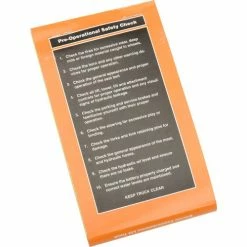 Buy 🔥 Replacement Checklist 70-1076 for Ideal Warehouse Electric Counterbalance Forklift Checklist Caddy 😉 -Deals Pallet Trucks Store 986894 04