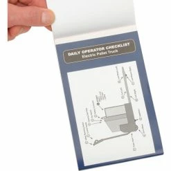 Coupon 🧨 Replacement Checklist 70-1078 for Ideal Warehouse Electric Pallet Truck Checklist Caddy ❤️ -Deals Pallet Trucks Store 986896 03