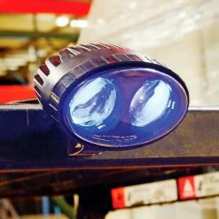Coupon 🔥 Global Industrial Forklift Pedestrian Safety LED Warning Spotlight, Blue ⌛