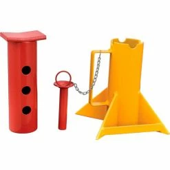 Wholesale 😀 Global Industrial™ Forklift Jack Stands (Pair) 26,000 Lb. Capacity 🛒 -Deals Pallet Trucks Store 988870 04