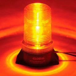Flash Sale 🧨 Global Industrial™ (2) Forklift LED Pedestrian Warning Light + (1) LED Amber Strobe Light Combo 👏 -Deals Pallet Trucks Store 988938J