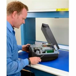 Best deal 🔥 Protektive Pak® - DESCO ESD Dissipative Round Turntable - 15-1/2" Round 💯 -Deals Pallet Trucks Store DED 47202B 1