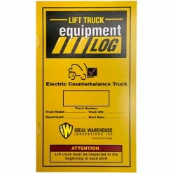 Cheapest ⌛ Replacement Log Book 70-1065-1 for Ideal Warehouse Electric Counterbalance Forklift Log 👍