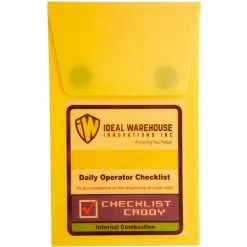 Promo 👏 Ideal Warehouse Propane Counterbalance Forklift Checklist Caddy 70-1070 ✨