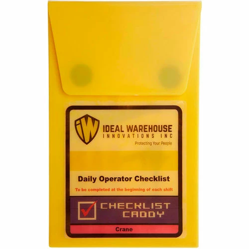 New ✨ Ideal Warehouse Crane Checklist Caddy 70-1081 ❤️ 1 New ✨ Ideal Warehouse Crane Checklist Caddy 70-1081 ❤️