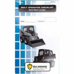 Deals 🧨 Replacement Checklist 70-1084-CP for Ideal Warehouse Skid Steer Checklist Caddy - Pack of 5 🛒