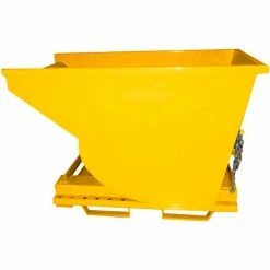 Outlet ๐ 3-Way Forklift Entry Option for Global Industrial Self-Dumping Hoppers - Yellow ๐คฉ