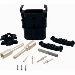 Best Pirce 👏 APP® Battery Connector DIN A320 A32404-00C9 Male Connector with 4/0 Pin Contacts & 4 Aux 🎉