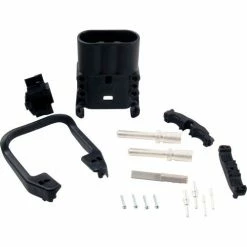 Cheapest 🥰 APP® Battery Connector DIN A320 A32450-1049 Male Connector w/ 50mm Pin Contacts, 4 Aux & Handle 🎉