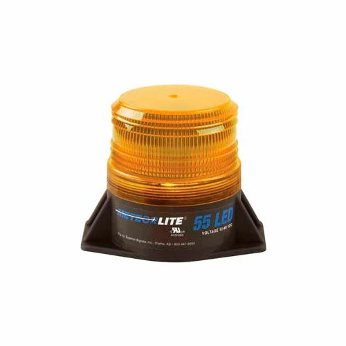 Promo π TVH Parts Meteorlite™ 55 Low-Profile Strobe Light - 12-80V - Permanent Mount - Amber - SY361005L-A-LED β 1 Promo π TVH Parts Meteorlite™ 55 Low-Profile Strobe Light - 12-80V - Permanent Mount - Amber - SY361005L-A-LED β