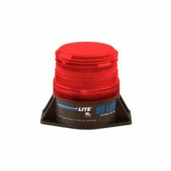 Discount 🛒 TVH Parts Meteorlite™ 55 Low-Profile Strobe Light - 12-80V - Permanent Mount - Red - SY361005L-R-LED 👍