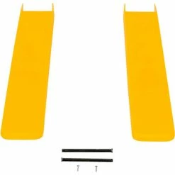 Promo 😍 Vestil Fork Blade Protectors for 48" Forks Polyethylene - Yellow 🧨 -Deals Pallet Trucks Store VEI F4 36 C