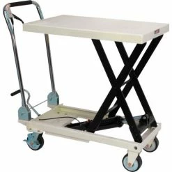 Hot Sale 😉 JET® SLT Series Scissor Lift Table with Folding Handle 140771 - 330 Lb. Cap. 🔥