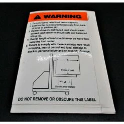 Brand new 💯 JET® Load Ctr Warn Lbl, JWS-LCW ✨